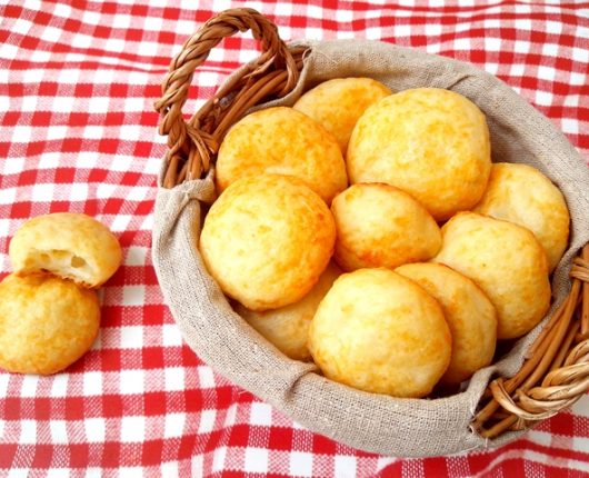 Pão de queijo light (sem ovo, sem óleo, sem glúten)