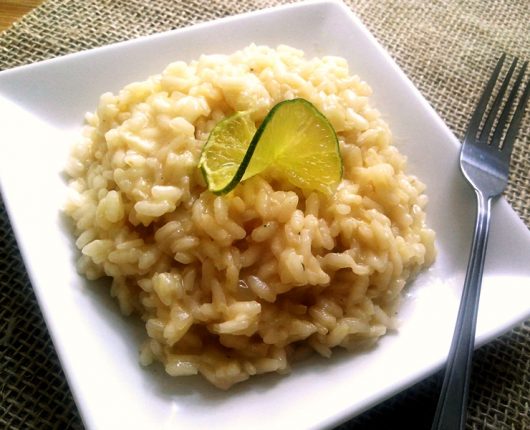 Risotto al limone (risoto de limão siciliano)