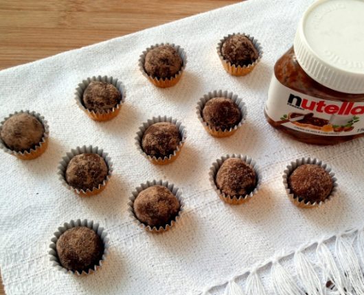 Trufas express de Nutella