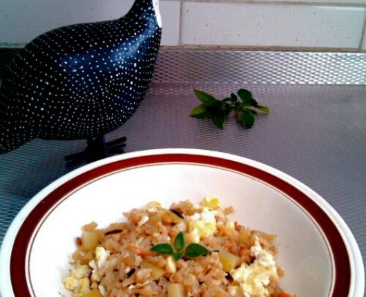 Arroz à grega