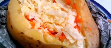 Batata assada no micro-ondas (Baked potato)
