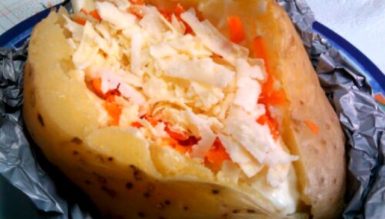 Batata assada no micro-ondas (Baked potato)