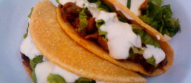 Tacos de pollo caliente (frango apimentado)