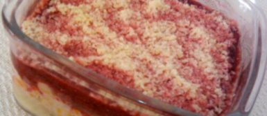 Escondidinho colorido de legumes (batata, milho verde e beterraba)