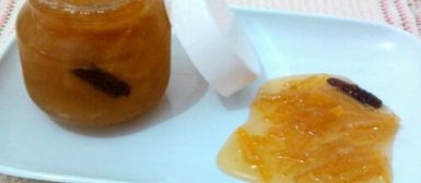 Compotinha de casca de laranja e/ou de limão siciliano