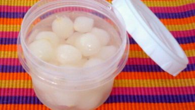 Cebolinhas em conserva