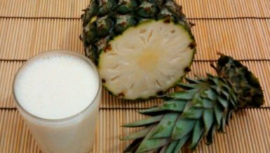 Vitamina de abacaxi