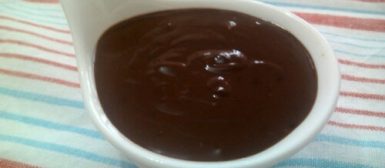 Ganache (creme de chocolate com creme de leite)