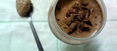 Mousse especial de chocolate