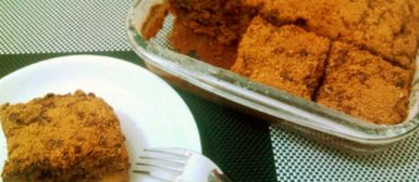 Bolo de maçã especial