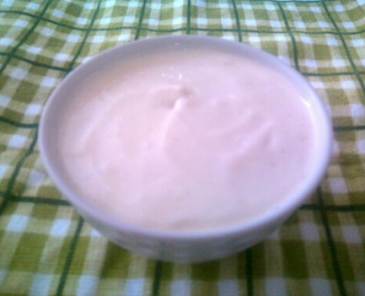Maionese caseira de leite (sem ovo)