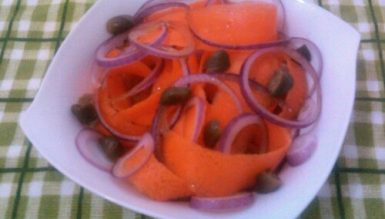 Salada de cenoura diferente